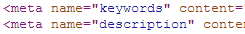 Meta Tags