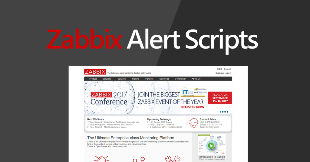 zabbix alert scripts banner